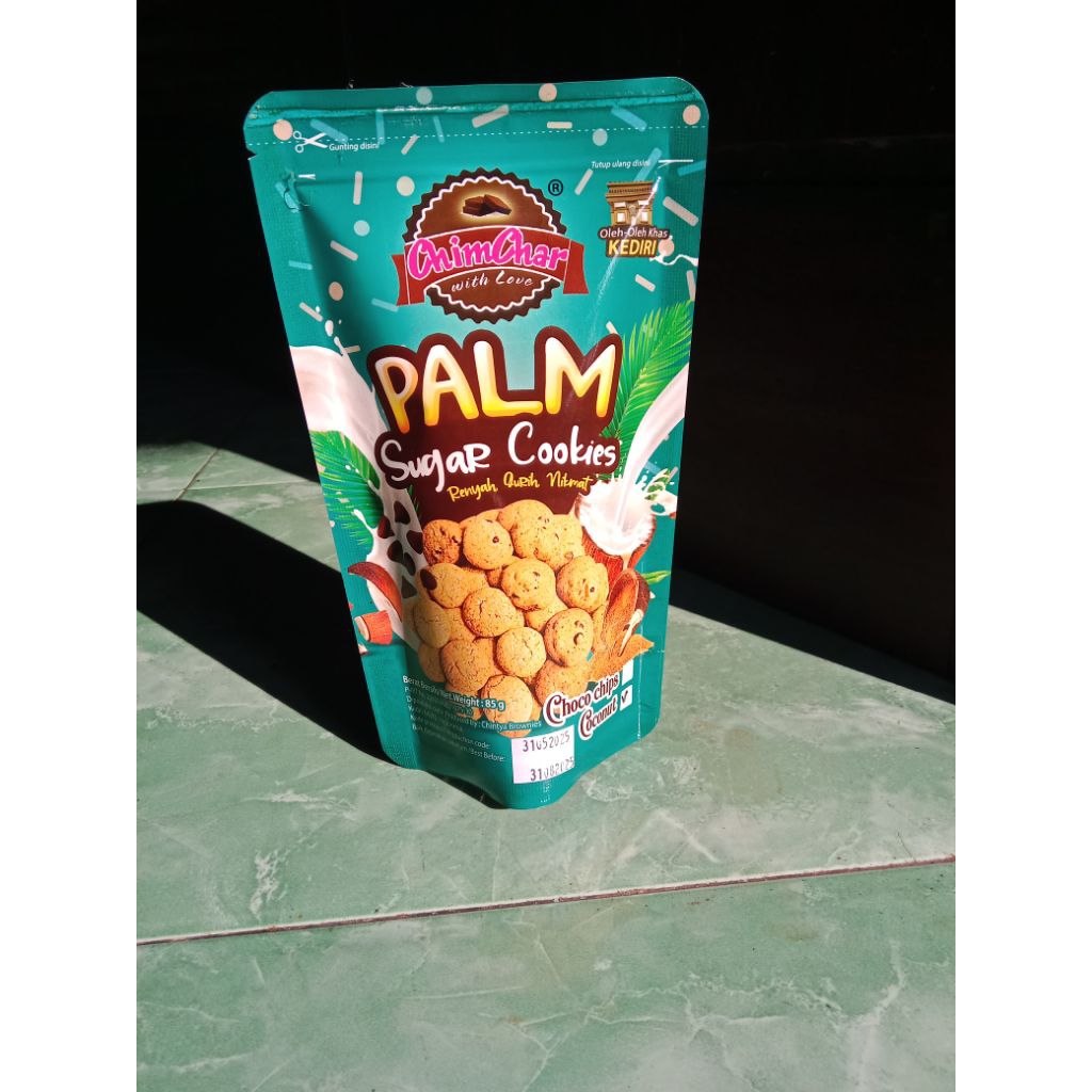 

ChimChar - Palm Sugar Cookies 96r Choco Chip, Coconut, makanan ringan, Snack, Cookies, Renyah, Crunchy
