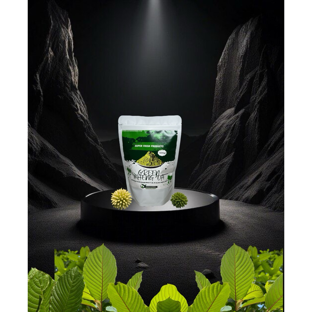 

500gr bubuk daun purli kheratom herbal kopi hijau
