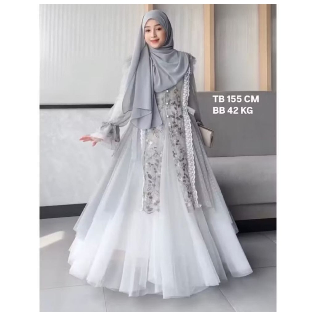 MyBO - Zoraya Outwear  Brocade Cardigan Wanita Baju Lebaran Kondangan Terbaru