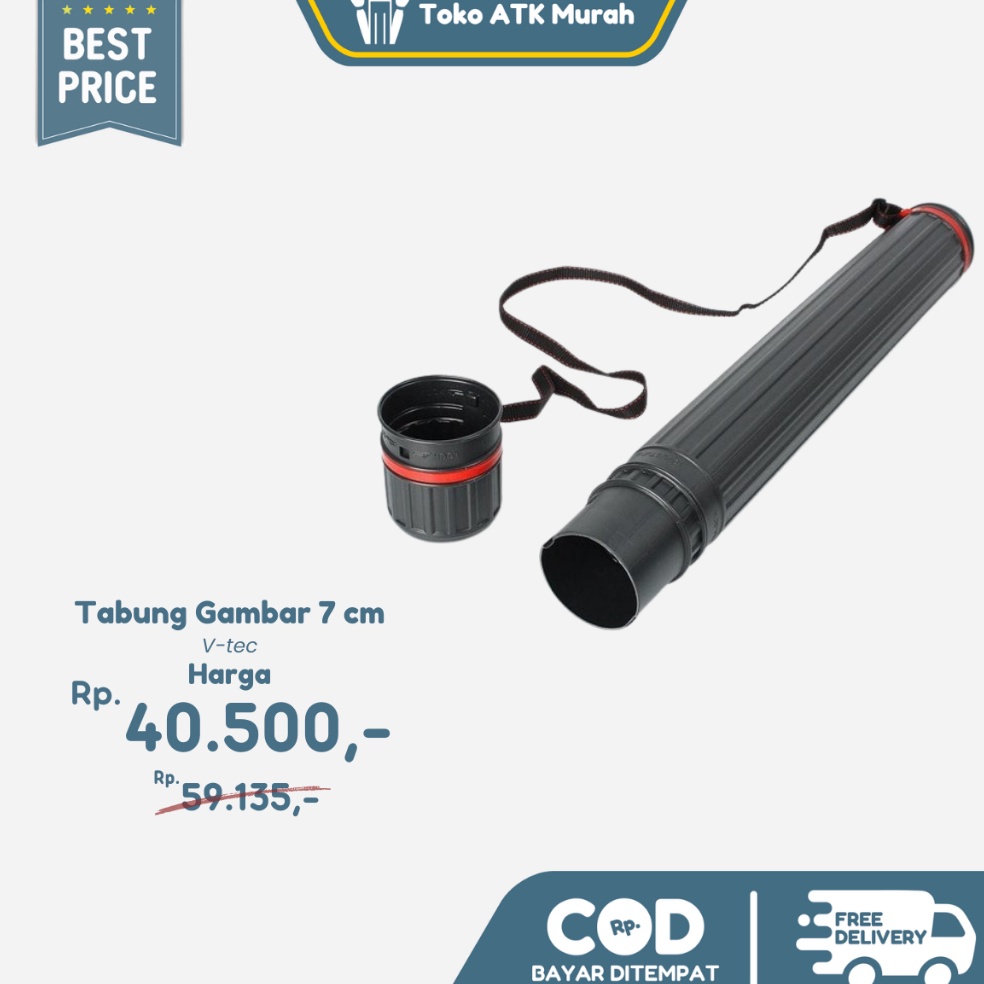 

KODE C96W Tabung Gambar Drafting Tube 51 VTec 7 cm