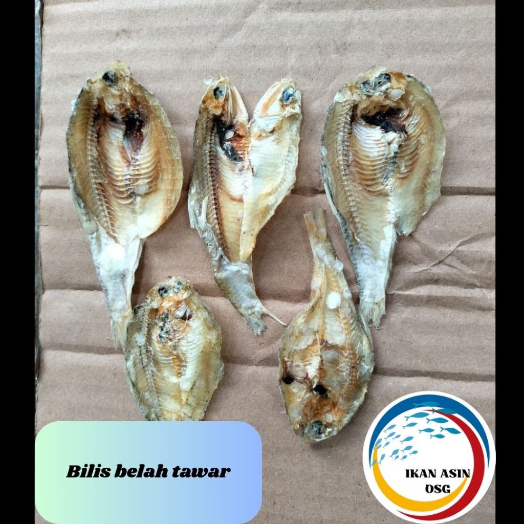 

Ikan Asin Bilis Belah Tawar