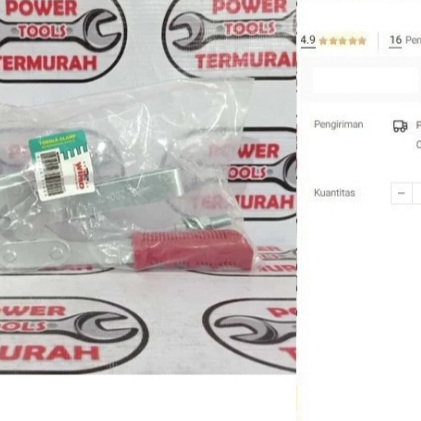 

Toggle clamp horizontal 400 kg / togle toogle clamp TCH-913 Wipro