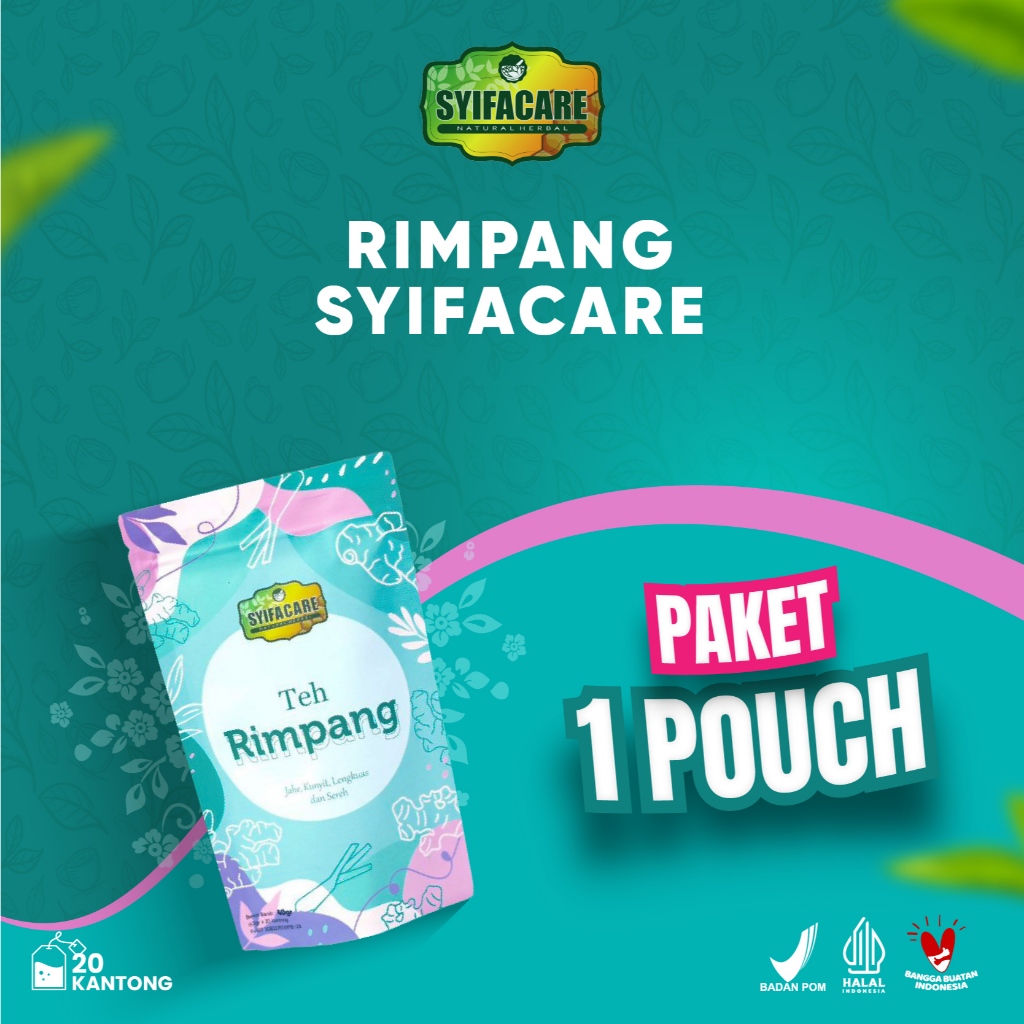

Teh Rimpang Syifacare JSR Ramuan Celup Rempah Alami Isi 20 Diet Pelangsing Menurunkan Berat Badan