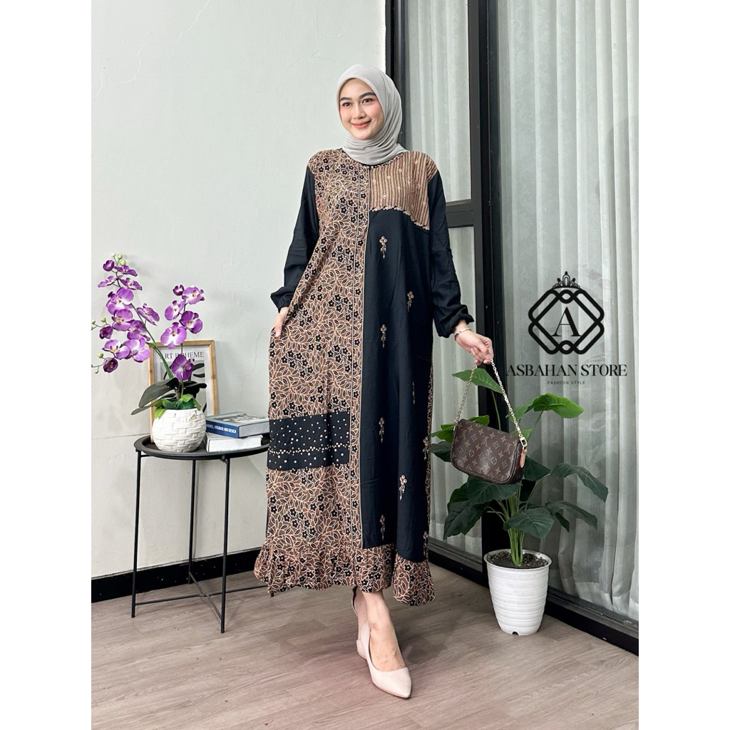 GAMIS SONATA RAYON PREMIUM BUSUI BAWAH  REMPEL