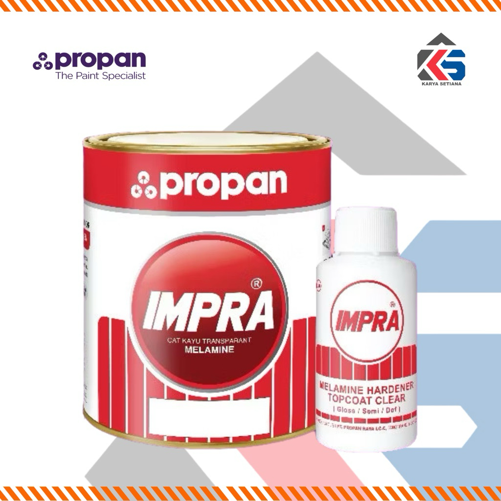 PROPAN IMPRA MELAMIN CLEAR ML - 131 + HARDENER / IMPRA FINISHING GLOSS / IMPRA CLEAR GLOSS / IMPRA C