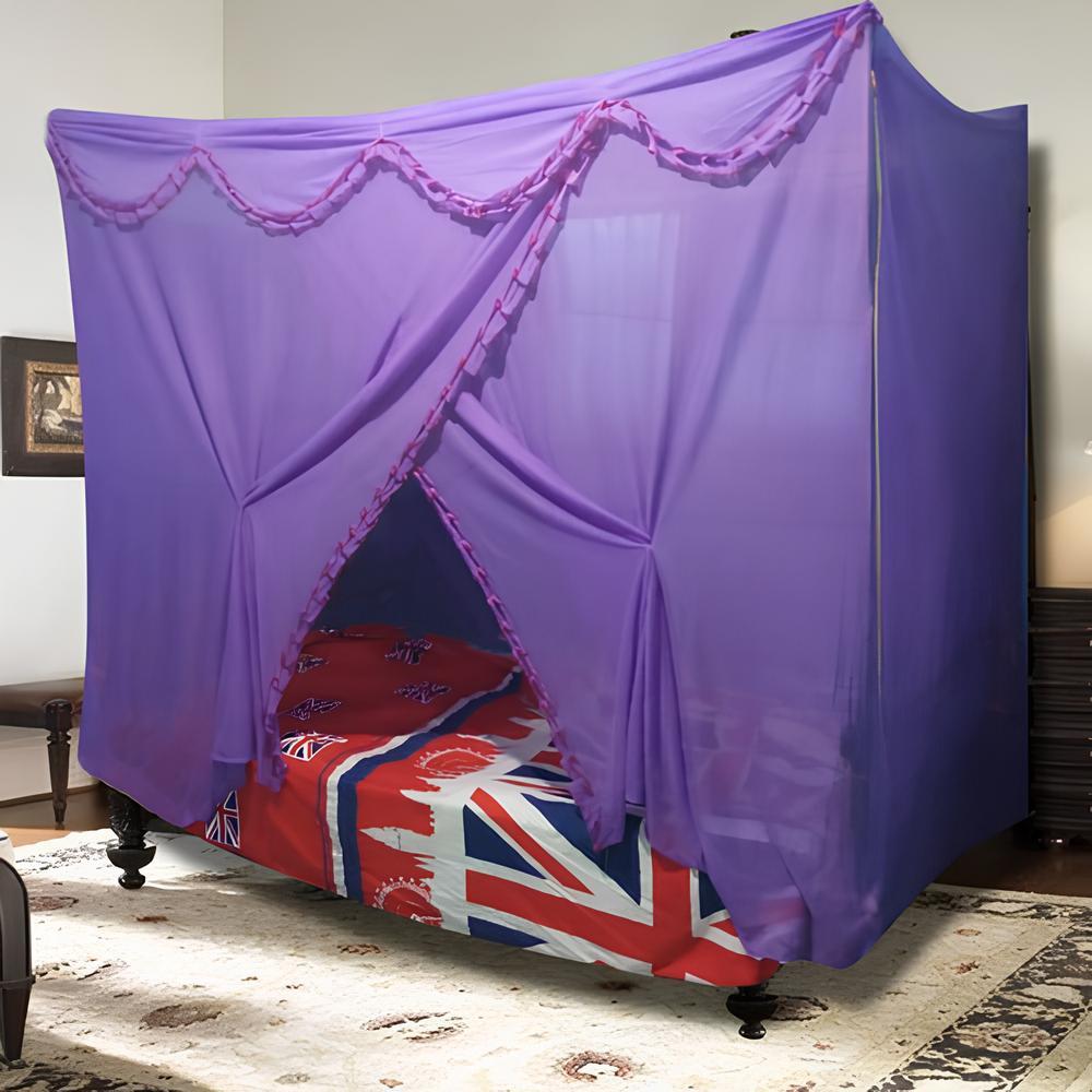 Kelambu Nyamuk Tebal Premium Ukuran Jumbo Gantung Lipat Anti Nyamuk Berkualitas