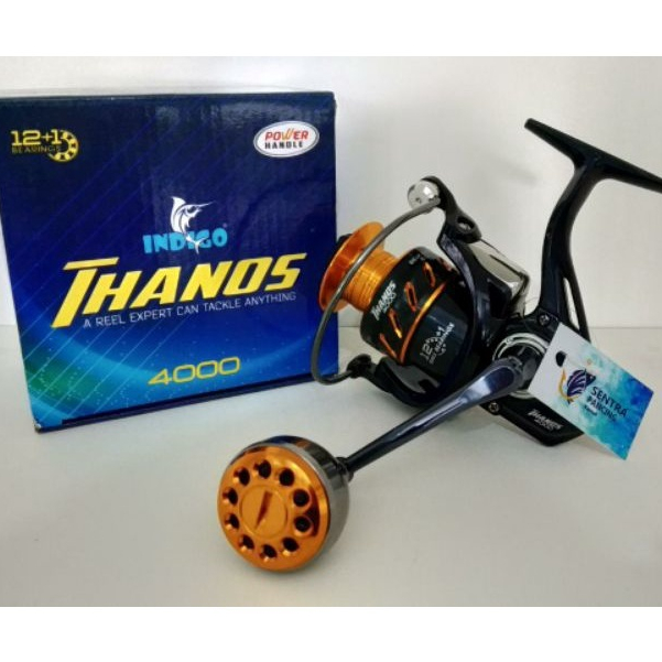 Reel Pancing Indigo Thanos 4000-6000 Power Handle