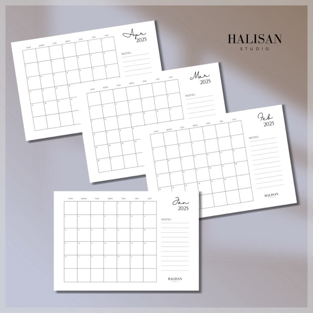 

Kalender Meja Aesthetic - Desk Calendar - Calender Planner 2025 Putih - Aesthetic Kalender Meja 2025 - Souvenir Aesthetic - Hadiah Unik - Kado