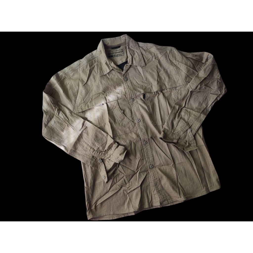 kemeja lengan panjang angsana breeze