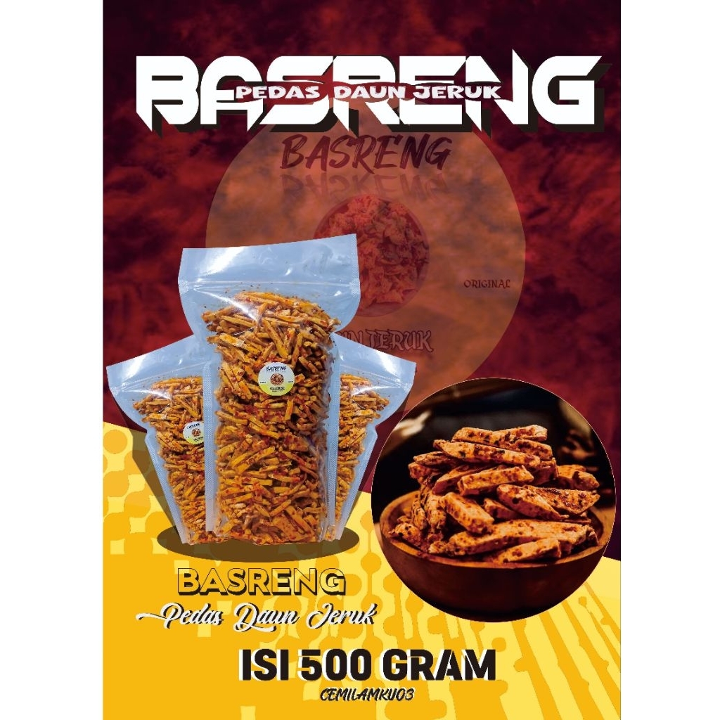 

basreng pedas daun jeruk basreng 500 gram cemilan pedas