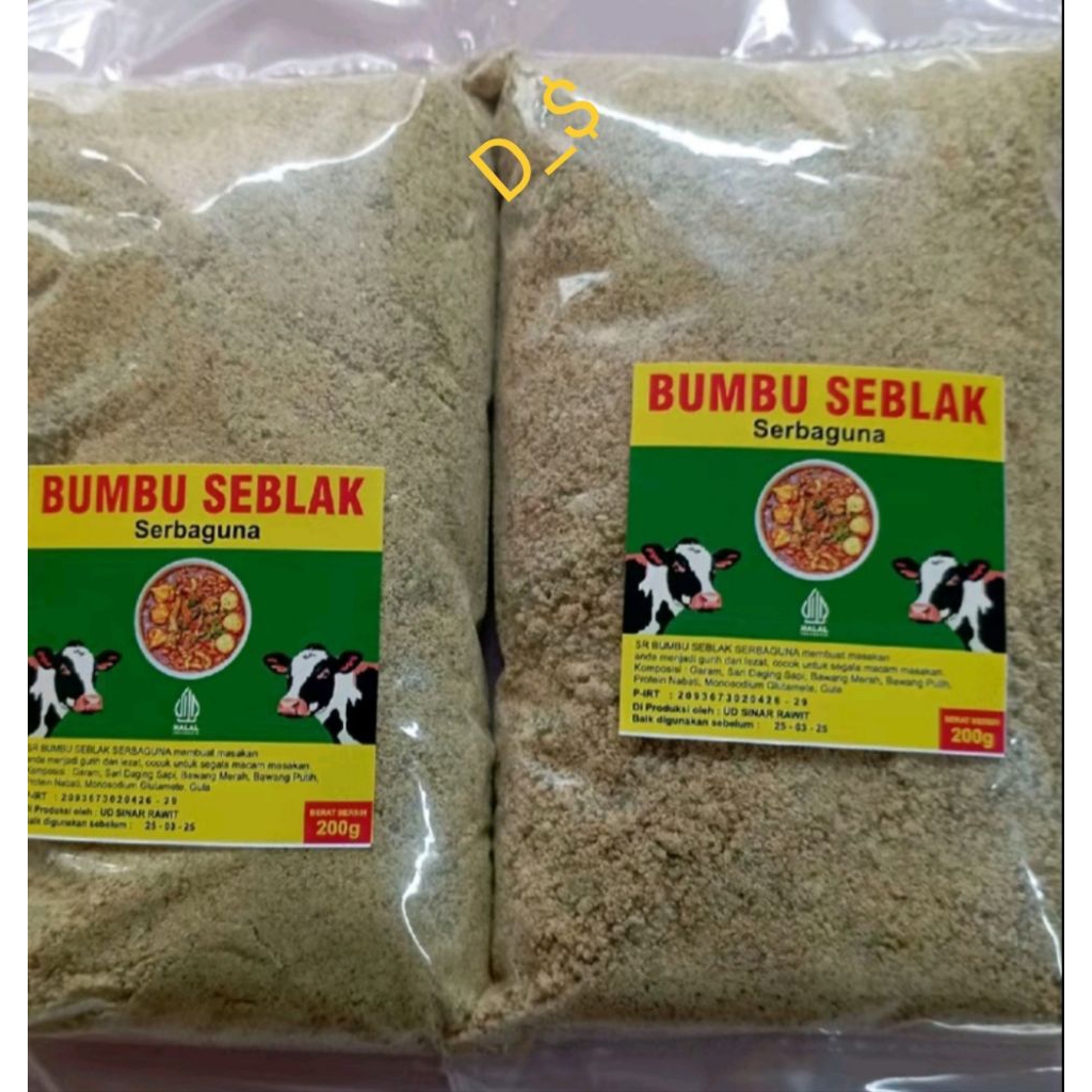 

(2 pcs ) fromo BUMBU seblak serbaguna rasa sapi