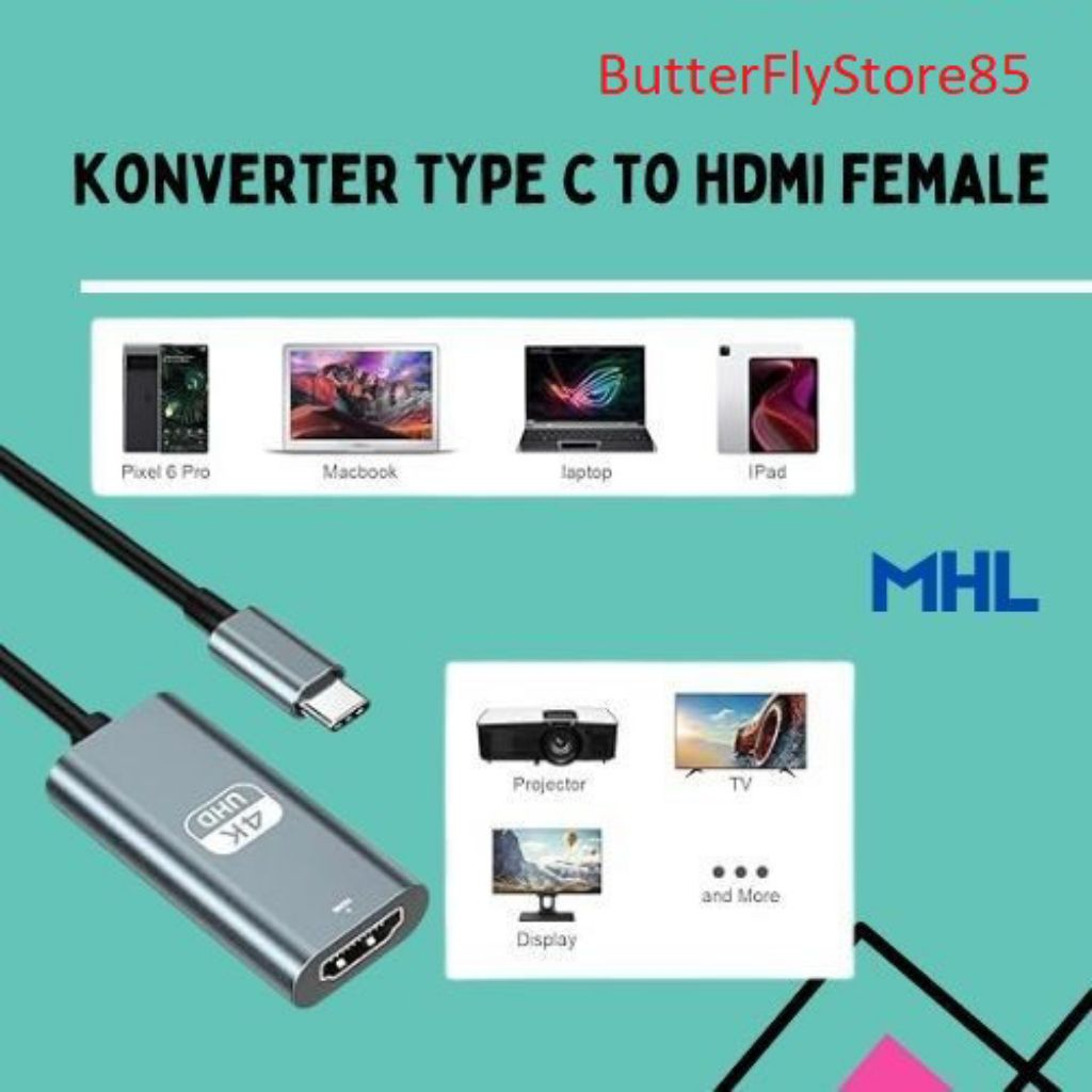 Type C to HDMI Adapter Mhl, Converter type c to hdmi female usb c ke hdmi tv /adapter type c to hdmi