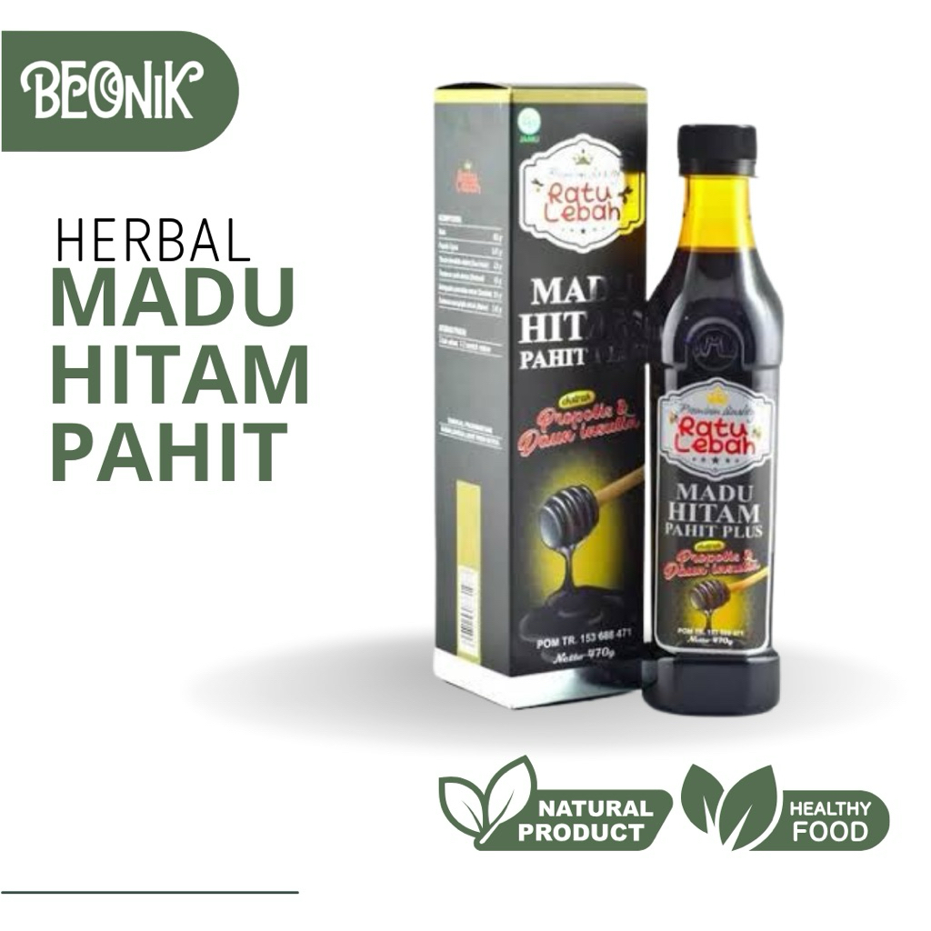 

Madu Hitam Propolis Pahit Ratu Lebah