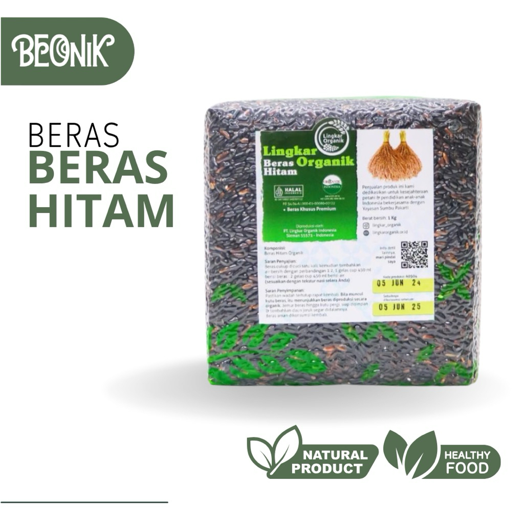 

Lingkar Organik Beras Hitam 1 KG