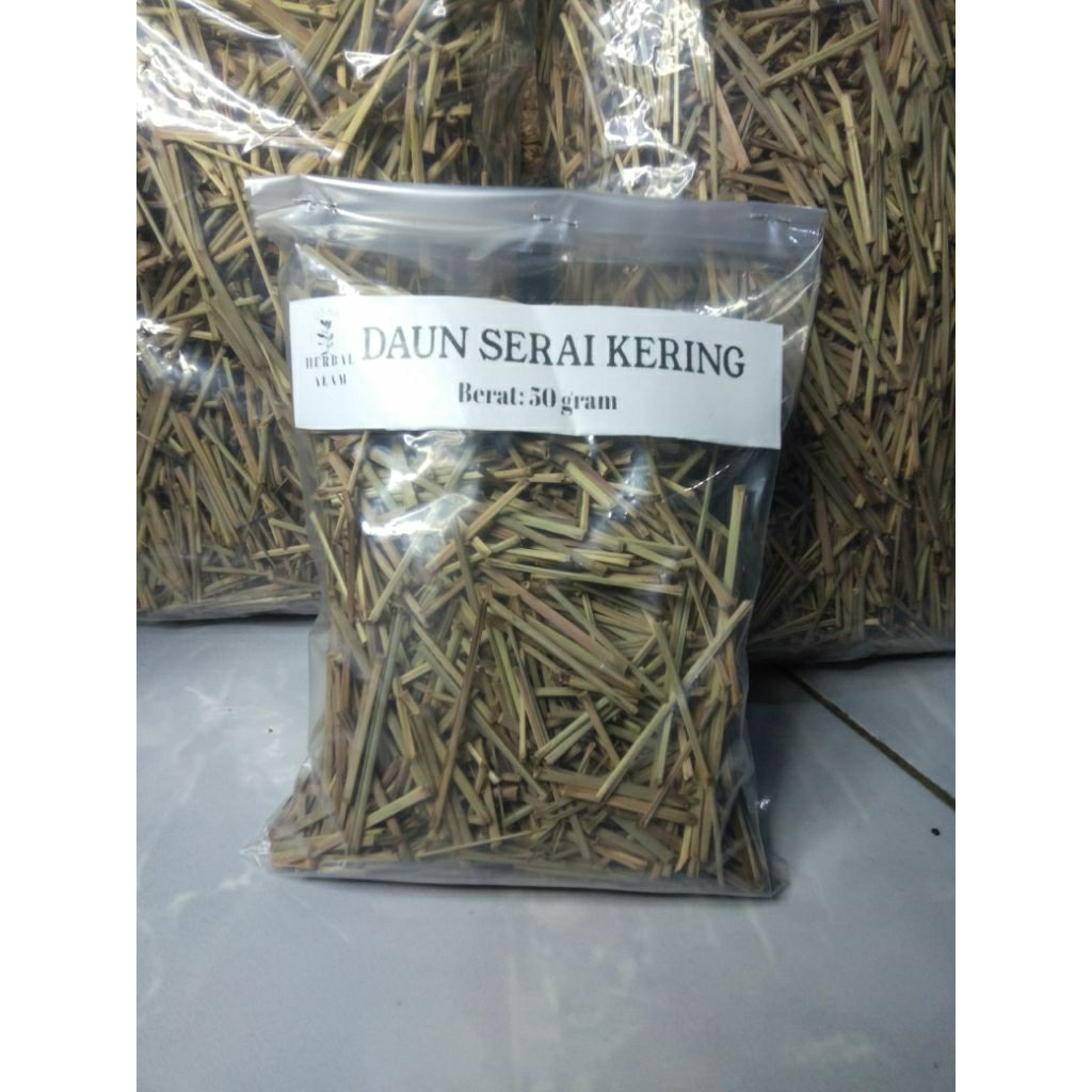 

daun serai kering 150 gram lemongrass