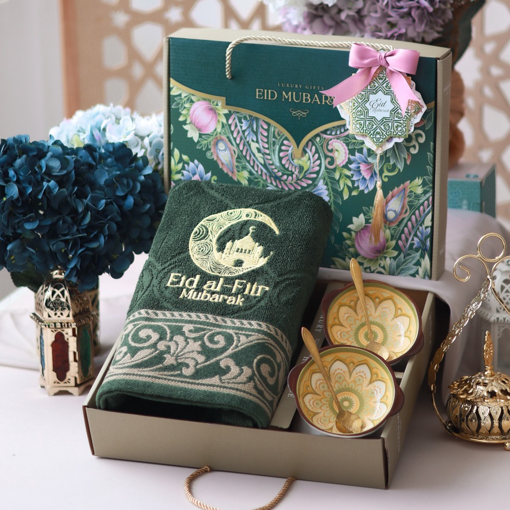 KODE Y43P  Hampers Handuk Lebaran Hampers handuk Ramadan hampers Handuk Idulfitri