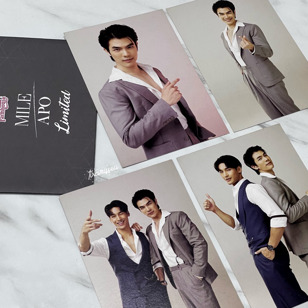 

[READY STOCK] mileapo & mile farmhouse postcard set