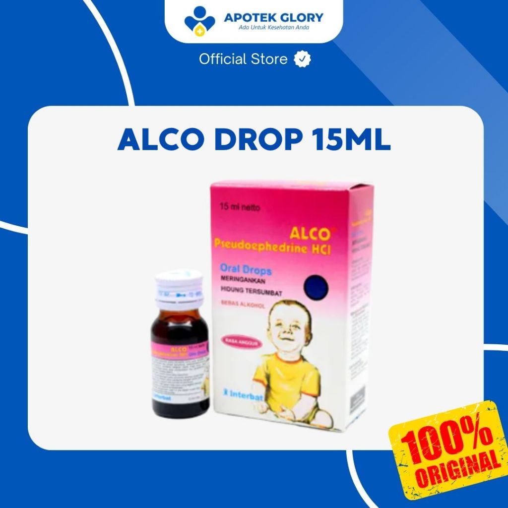 ALCO ORAL DROP 15ML OBAT PILEK BAYI