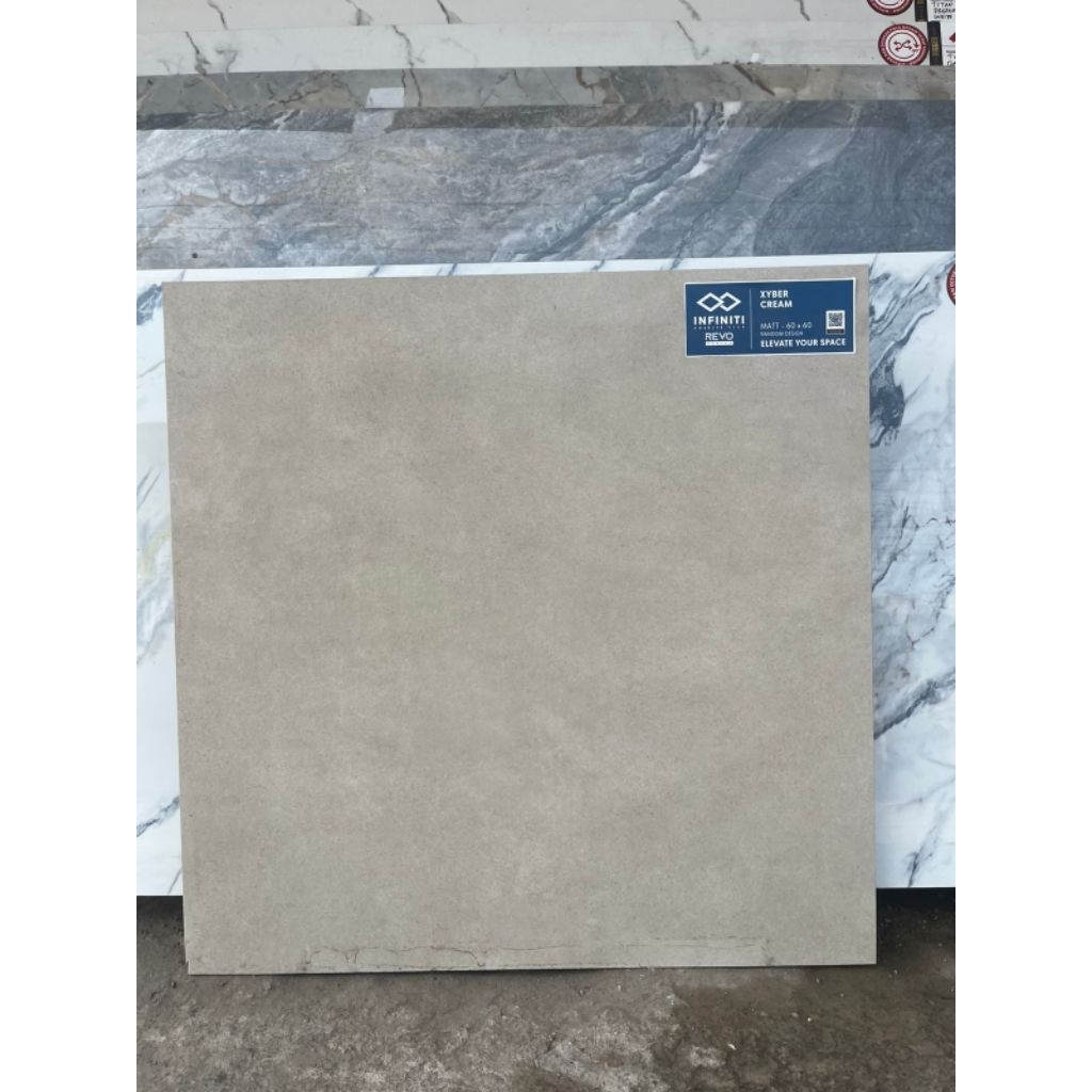 GRANITE LANTAI 60X60 XYBER CREAM | MATTE | INFINITI