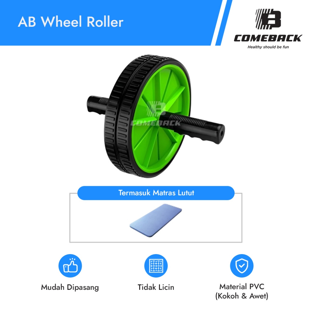Comeback AB Wheel Roller, Olahraga perut, alat olahraga