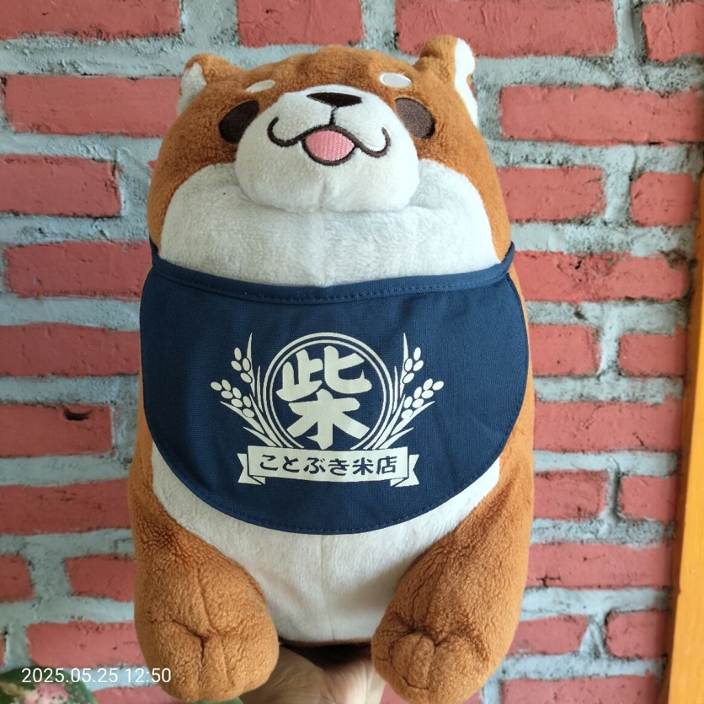 BONEKA KARAKTER ANJING SHIBA DUDUK SK JAPAN JUMBO