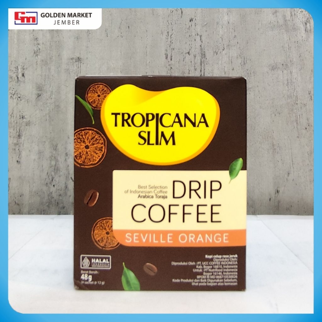 

Tropicana slim Drip coffe senville orange