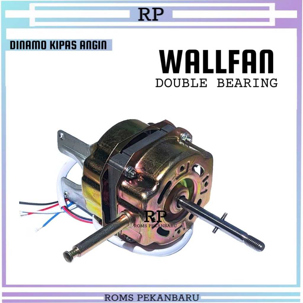 DINAMO KIPAS ANGIN DINDING-DINAMO KIPAS ANGIN WALLFAN DOUBLE BEARING