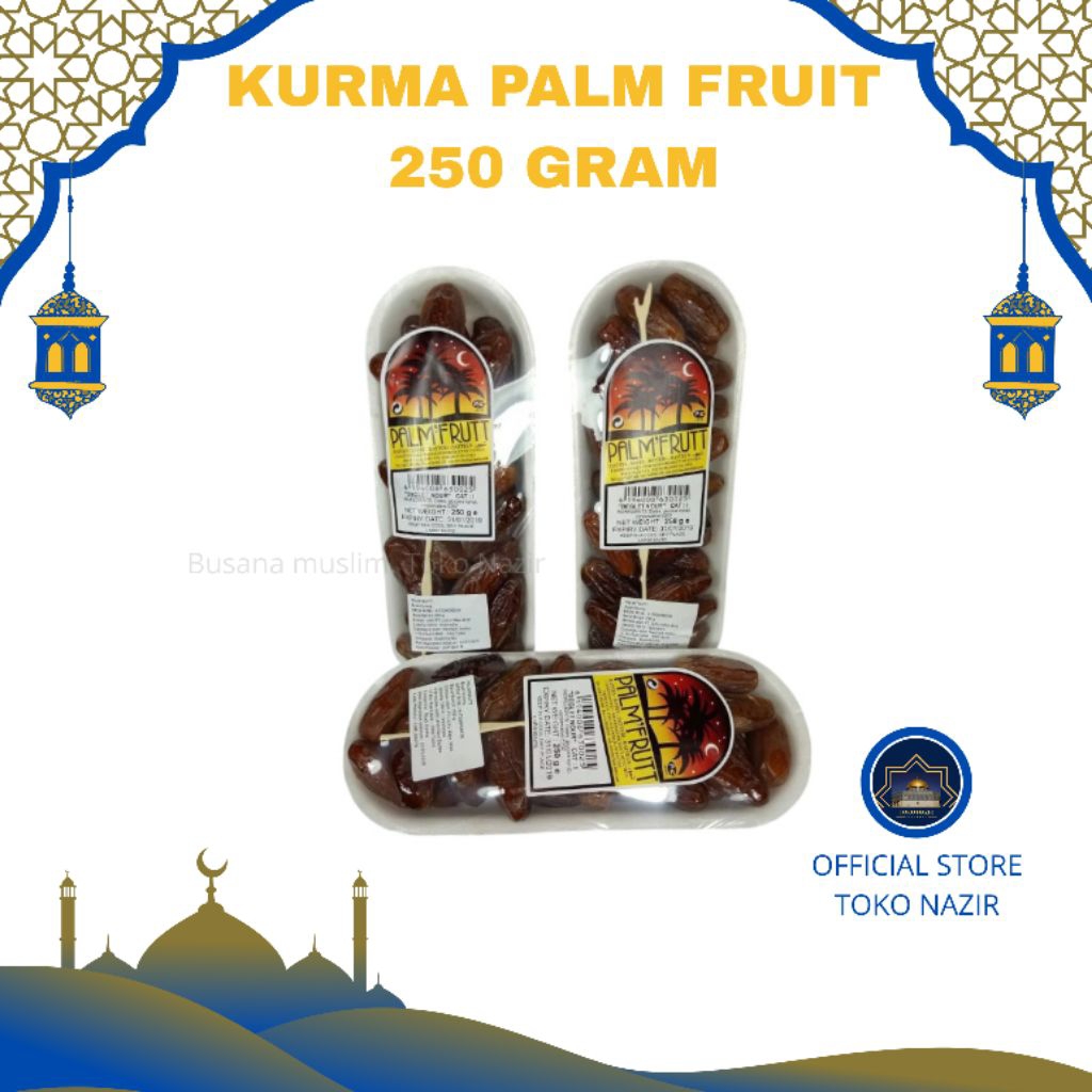 

Nazir - Kurma Palm Fruit 250g | Kurma Palm 250g
