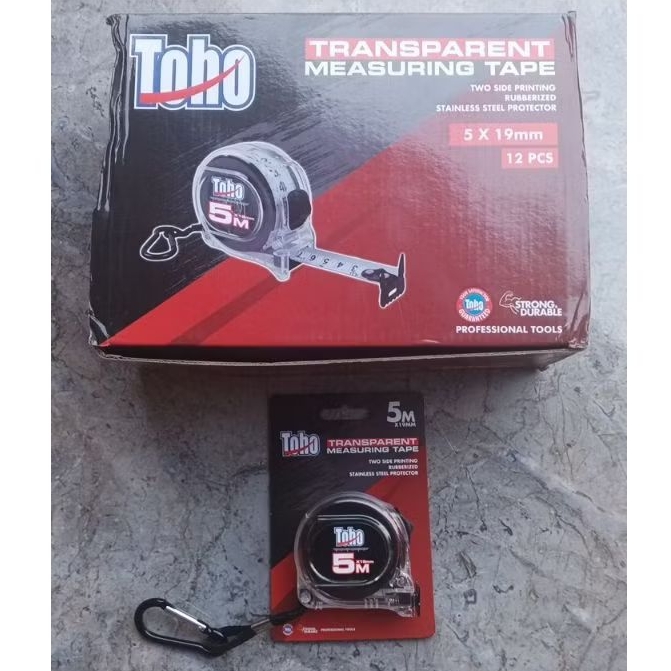 Toho Meteran transparan 5m Toho