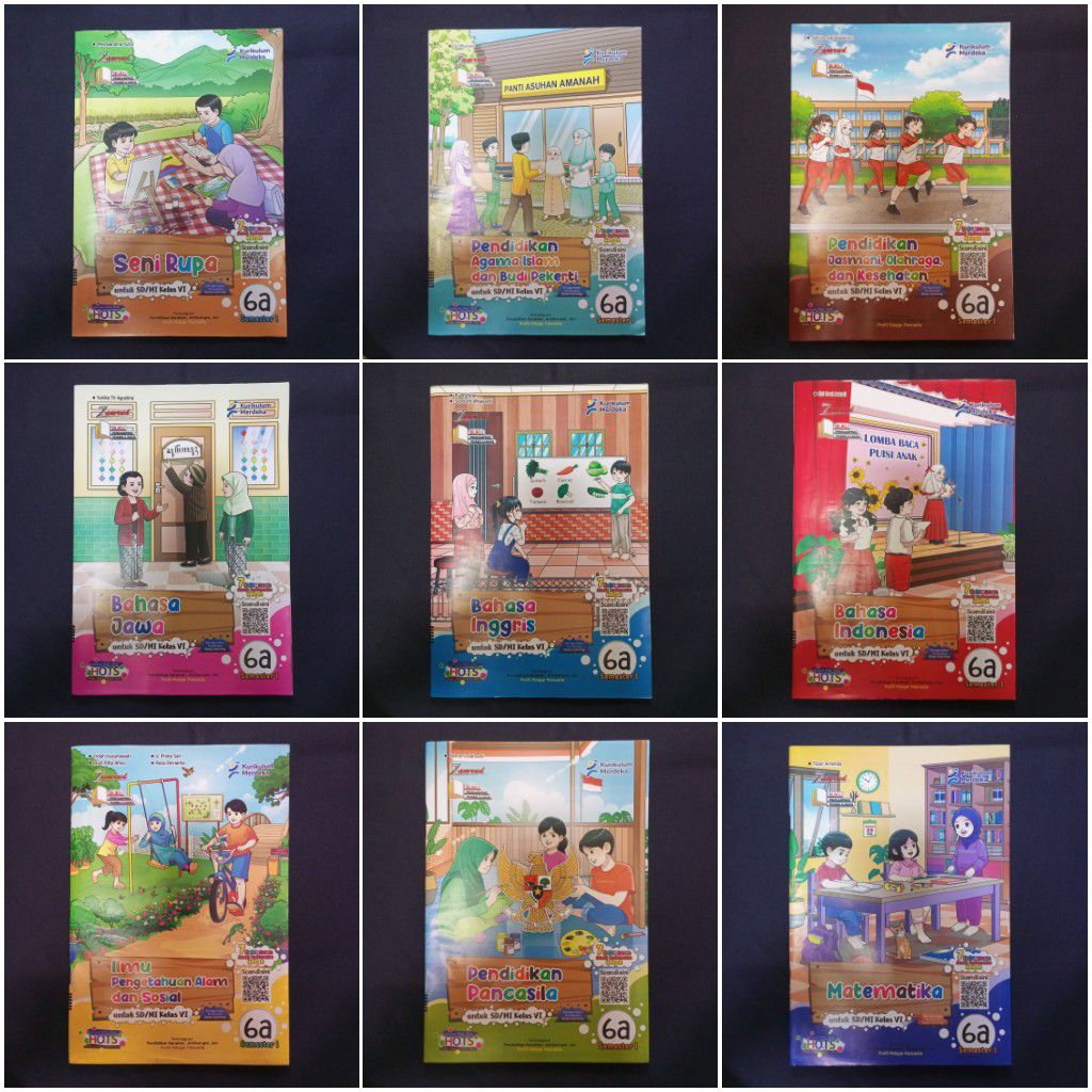 LKS SD/MI. Zamrud Putra Nugraha. Kelas 6. Semester 1 & 2. 2025/2026