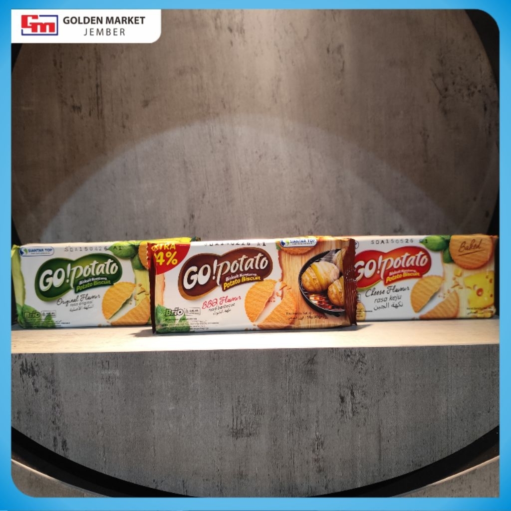 

brio go potato original dan brio go potato cheese dan brio go potato bbq