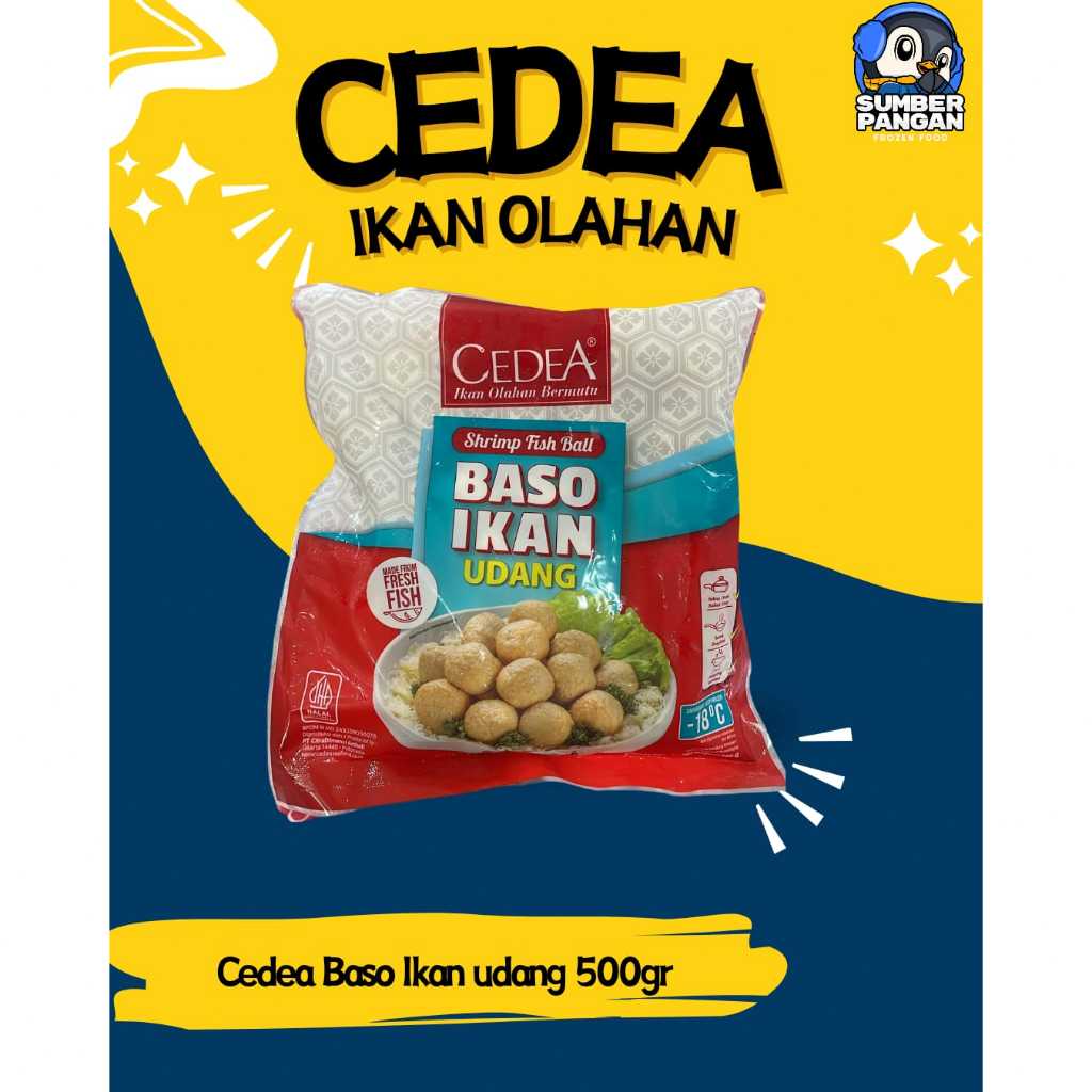 

Cedea baso ikan udang 500gr
