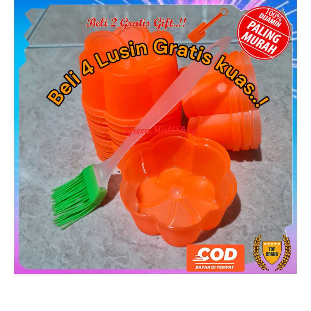 SALE.. 48 Pcs Cetakan Ager Jasmine / Agar / Cetakan Talam / Cetakan Kue Putu Ayu Spiral / Cetakan Co