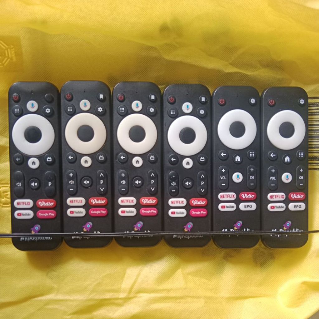 REMOTE  ORIGINAL MyRepublik bisa perintah suara - Dv 9135 -  Dv8910 & xl home. at01 - ax810 REMOT MY