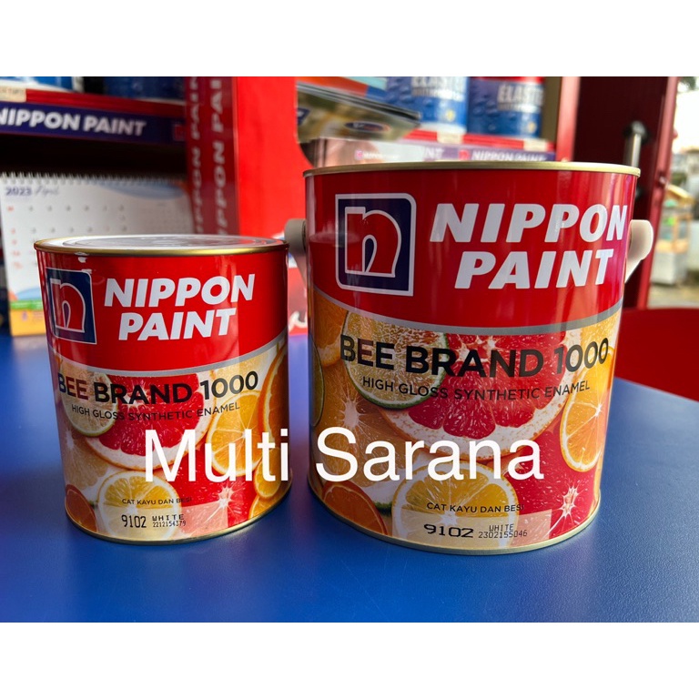 

KODE H46K BEE BRAND CAT KAYU BESI CAT MINYAK 25 LITER