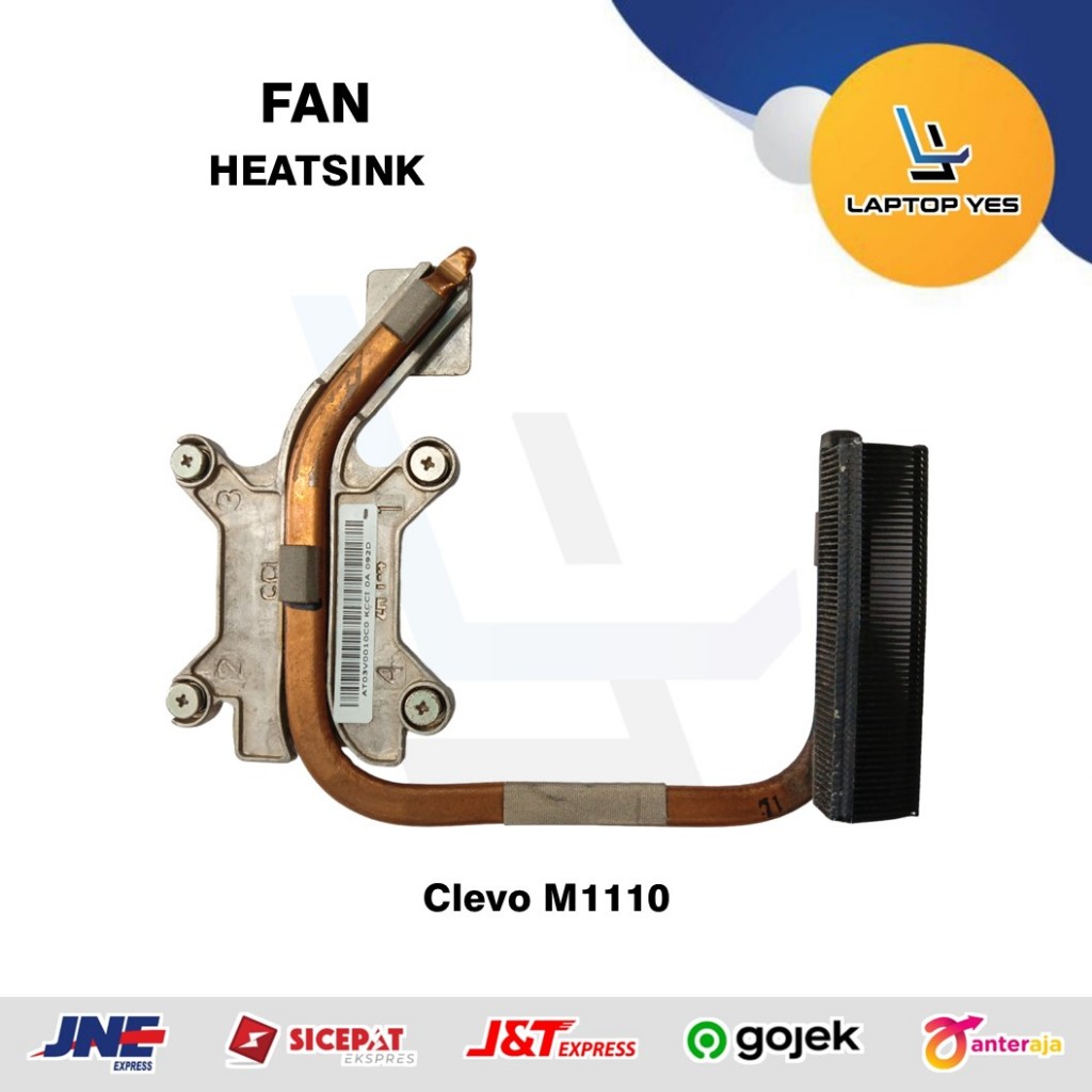 Fan heatsink Kipas Laptop Clevo M1110 Original