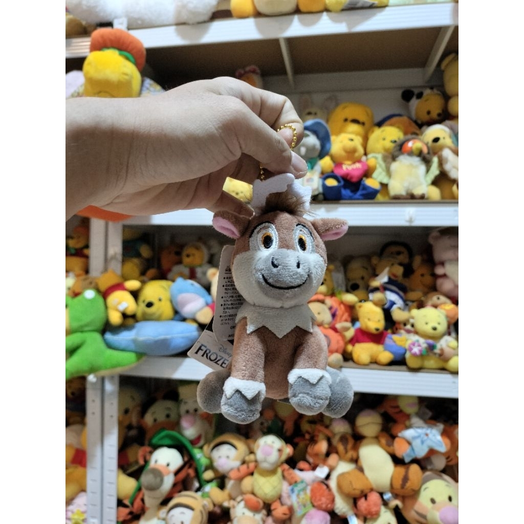 boneka rusa Sven film animasi Frozen ganci brand Disney Frozen like new tag