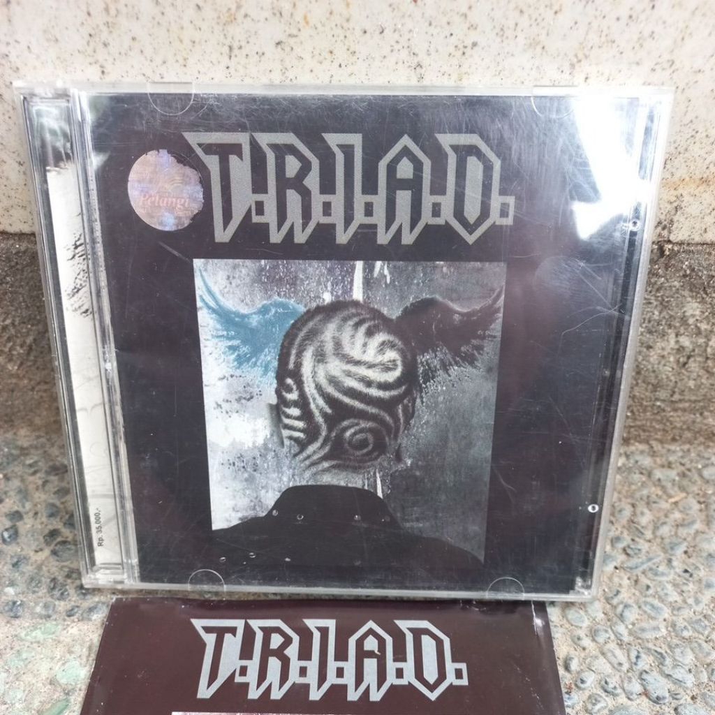 cd triad - cd ahmad dhani triad - selir hati -  selftitle cd musik triad