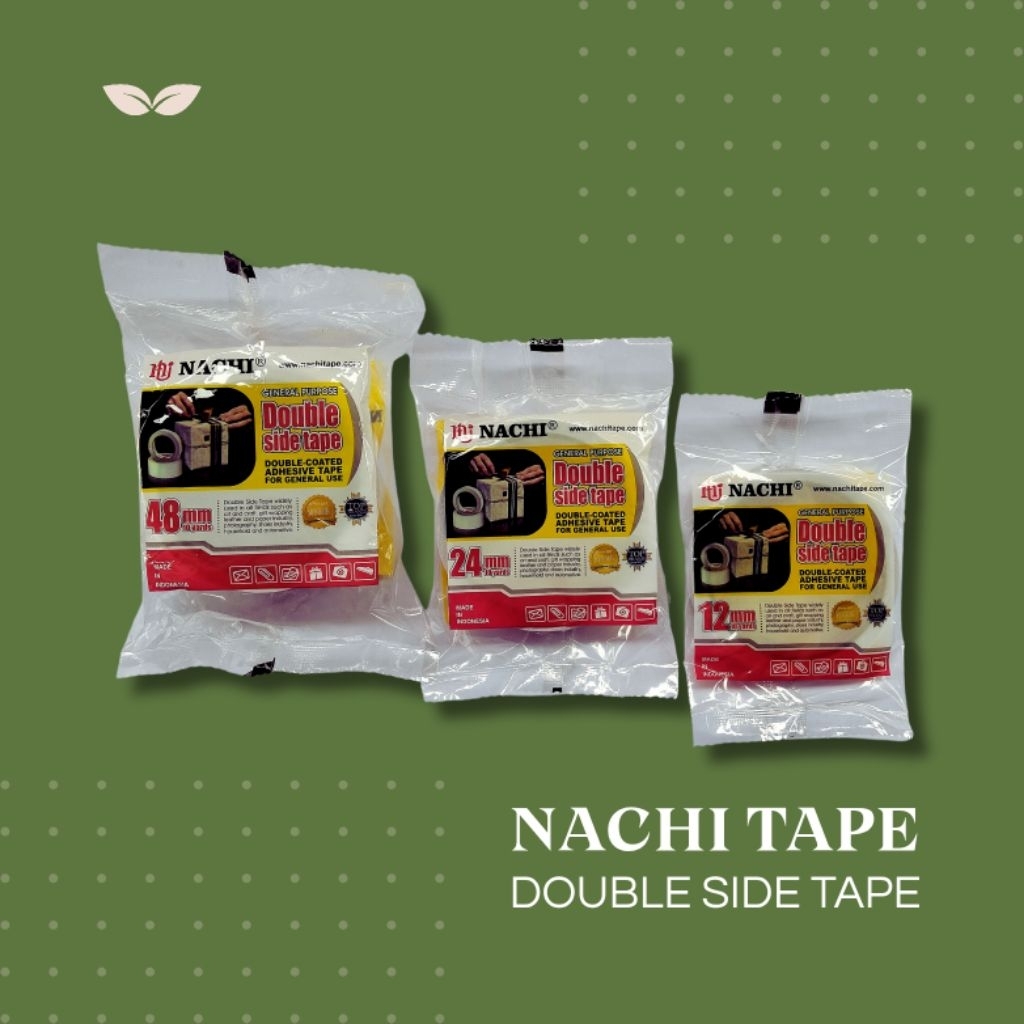 

ISOLASI || NACHI TAPE DOUBLE SIDE TAPE