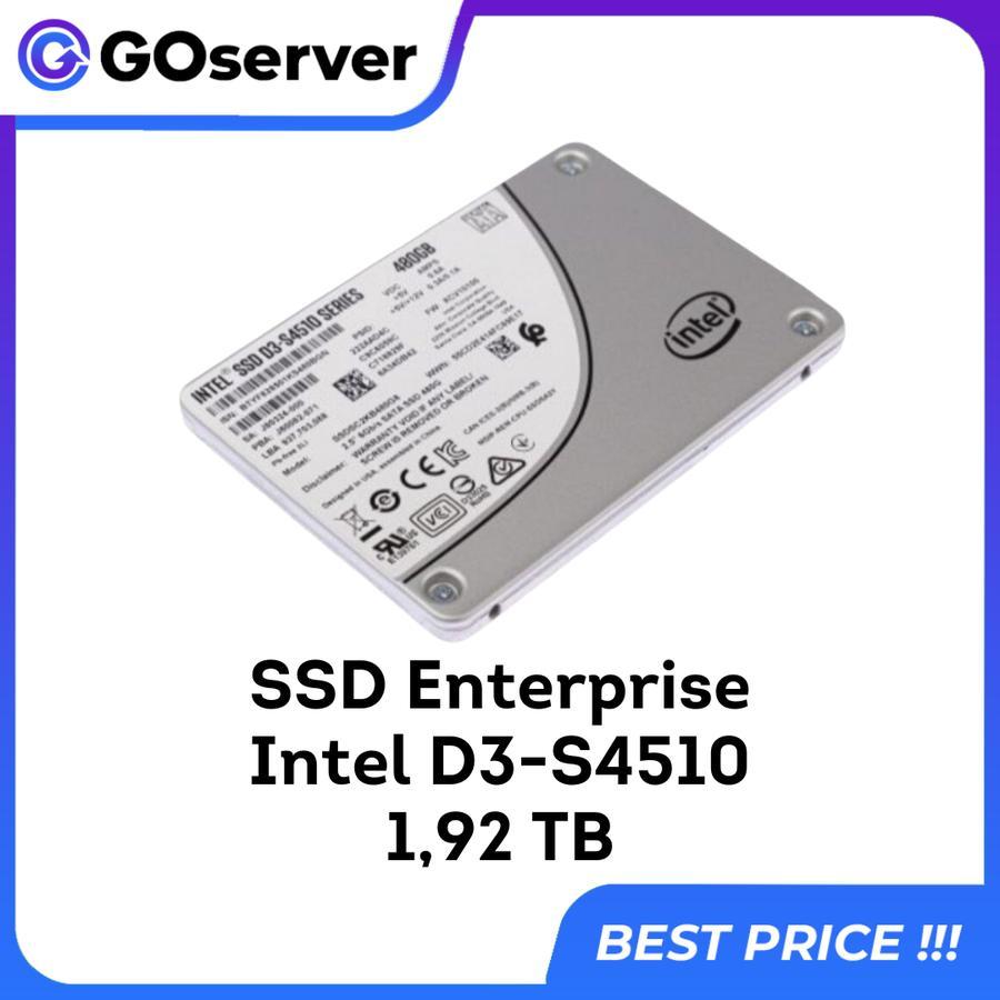 SSD Enterprise Server Intel D3-S4510 1.92TB Sata 2.5in 6Gb/s