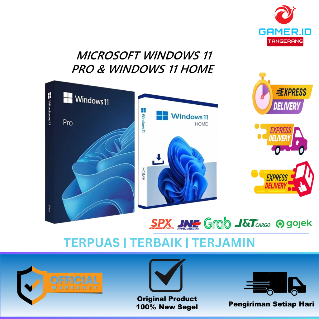 JUAL MICROSOFT WINDOWS 11 PRO & WINDOWS 11 HOME PRODUCT KEY