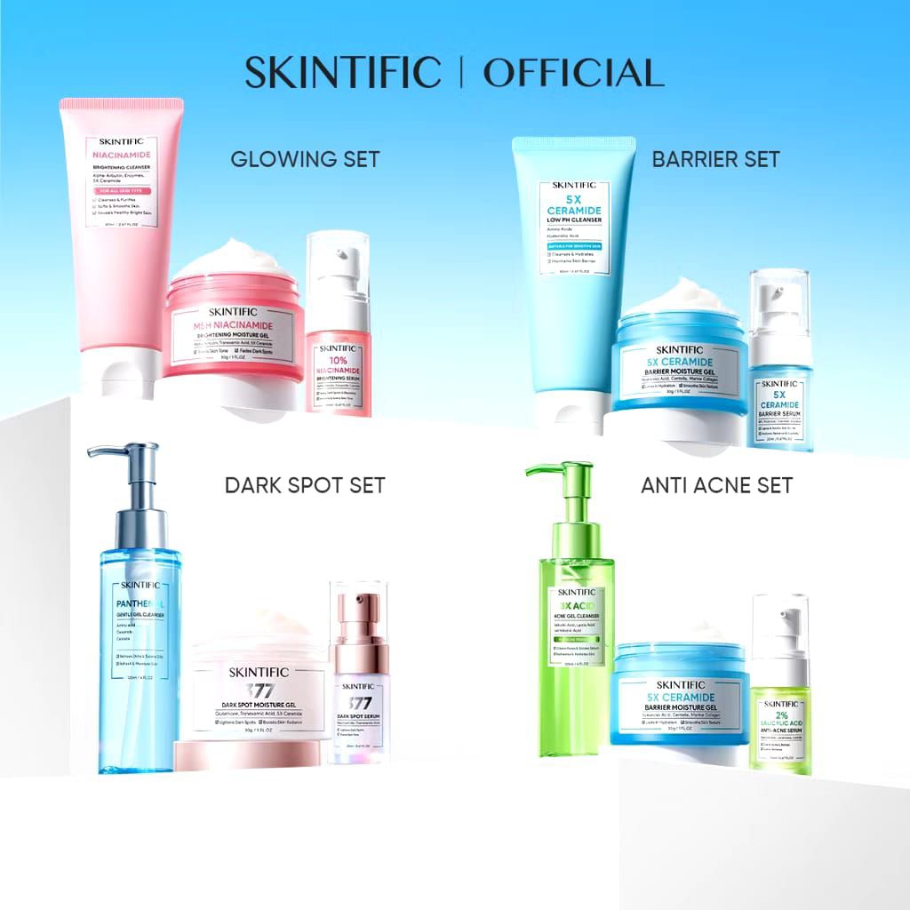 Pre-Order Paket Skincare Lengkap Perawatan Wajah