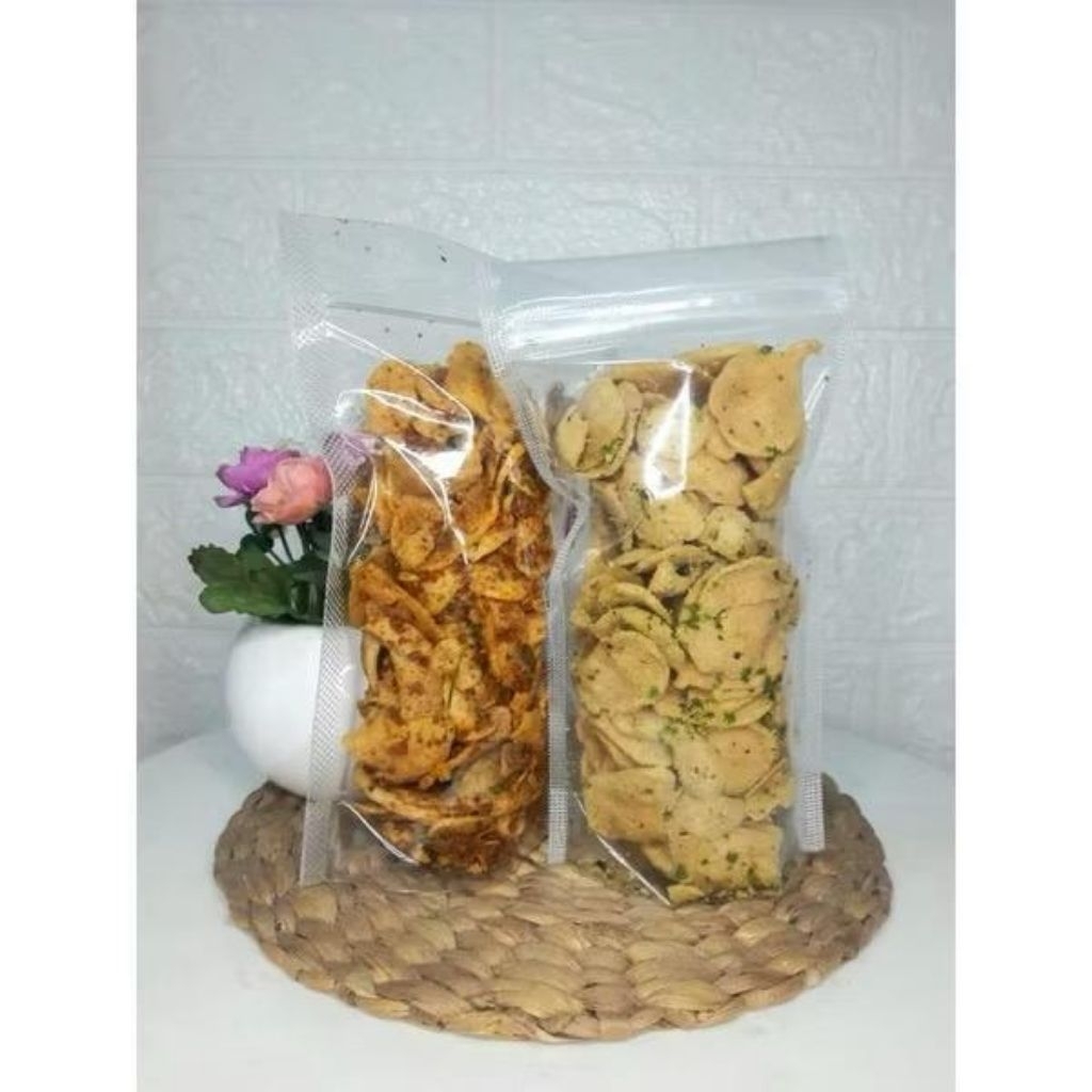 

Basreng pedas daun jeruk