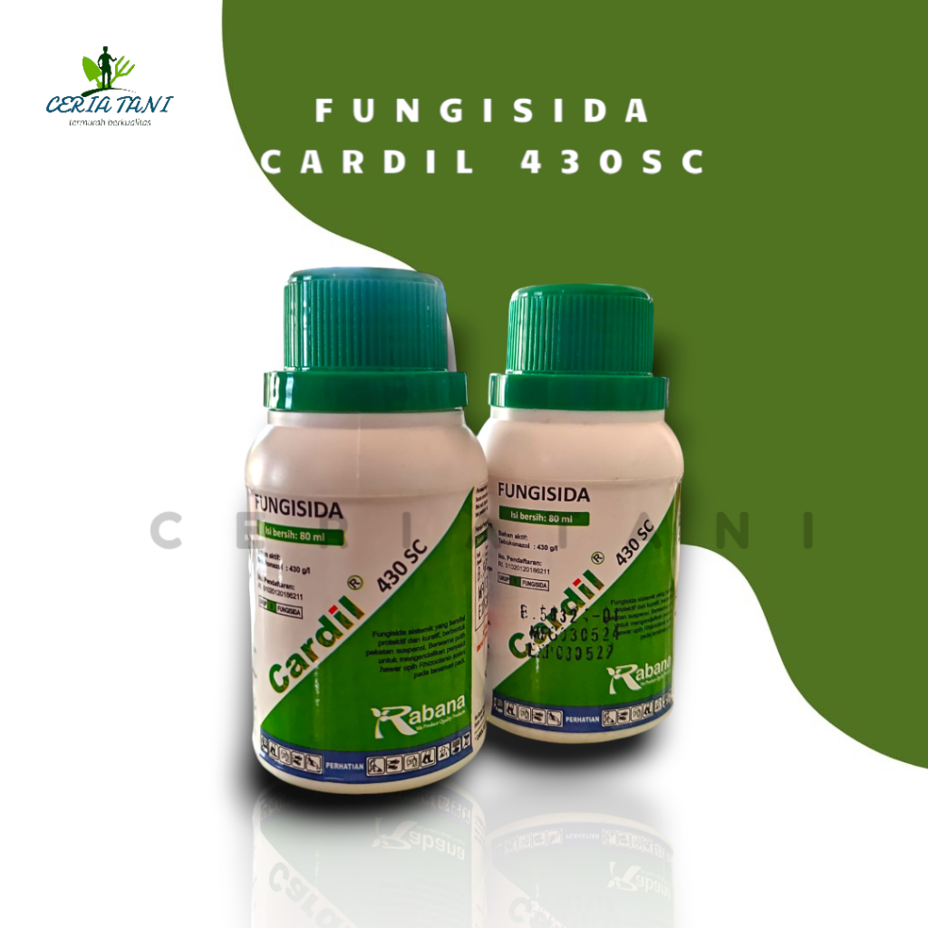 Fungisida SISTEMIK CARDIL 430SC - Tebukonazol 430 g/l (80ml)