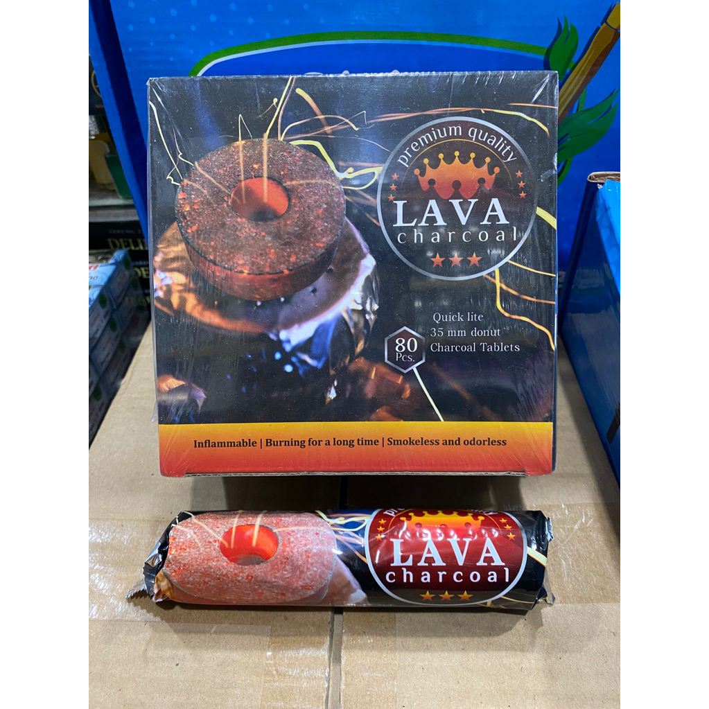 Arang Briket/arang magic lava premium