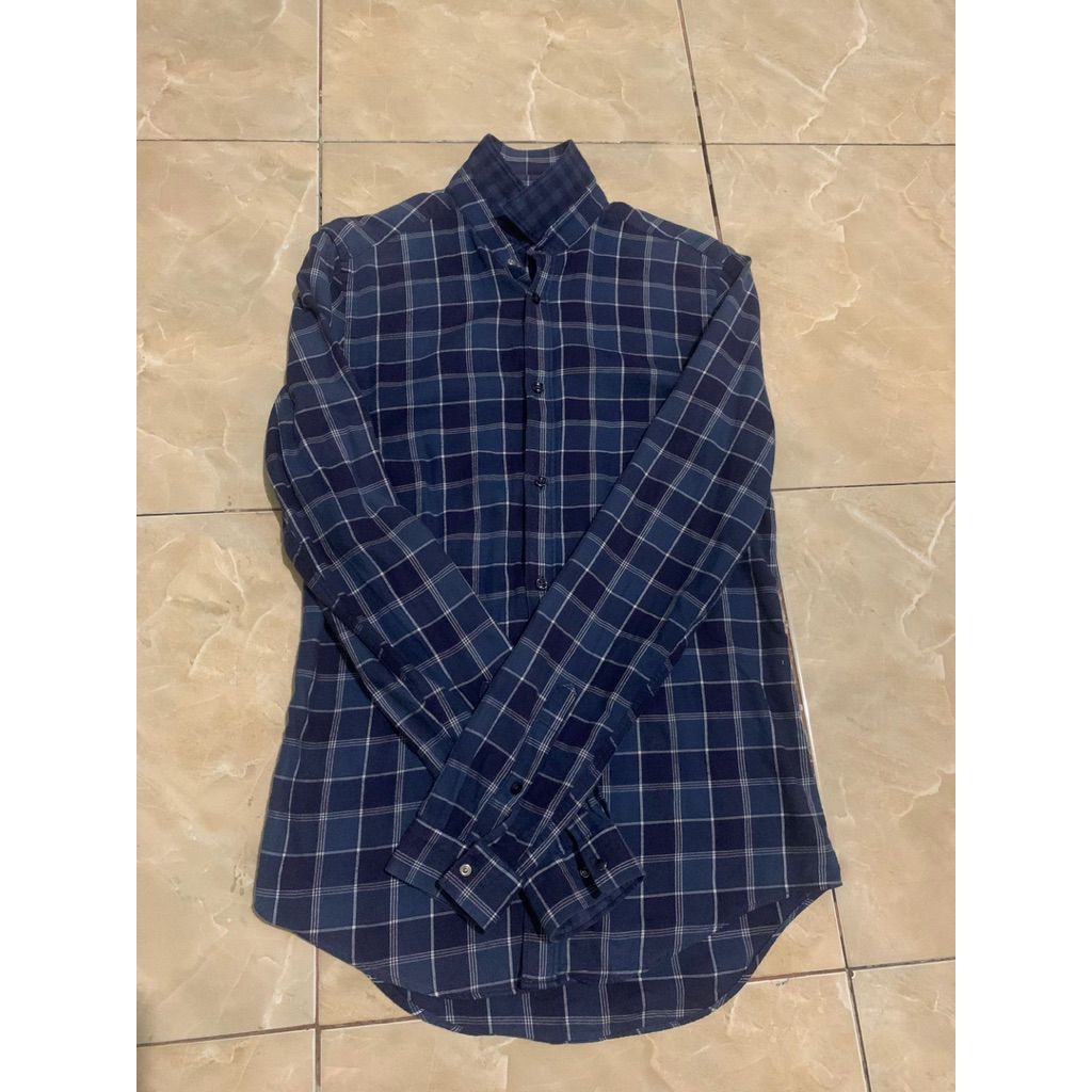 PRELOVED ZARA MAN KEMEJA FLANEL ORIGINAL