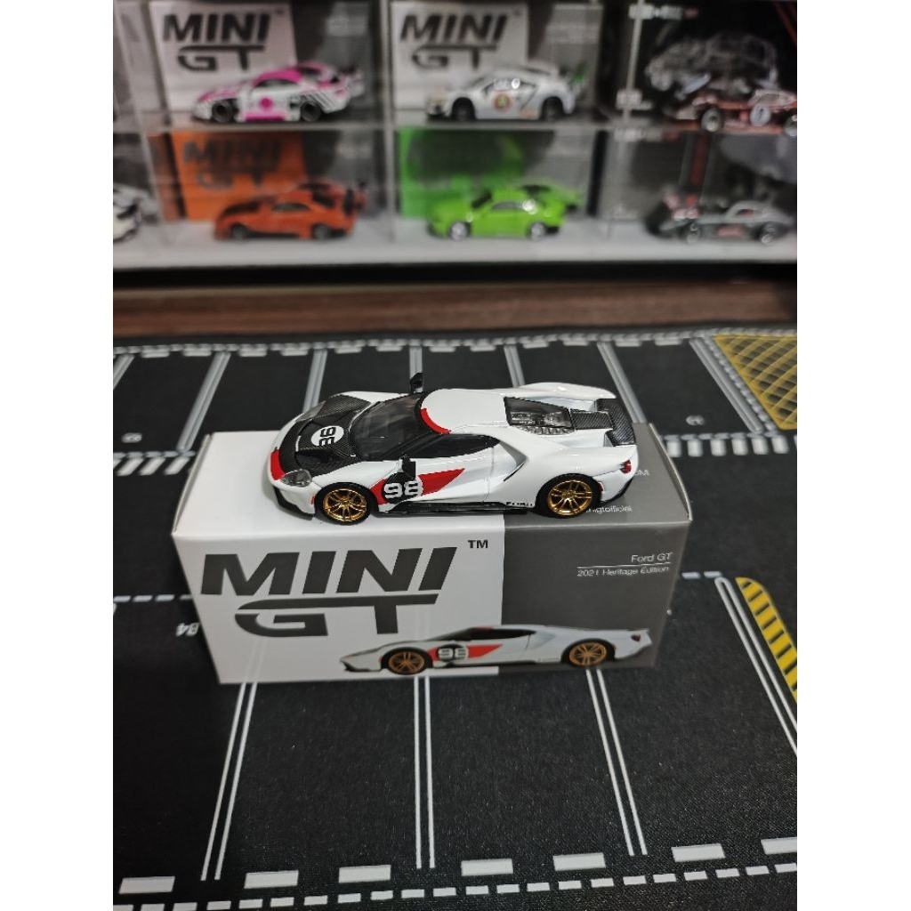 Mini GT MiniGT 313 Ford GT 2021 Heritage Edition
