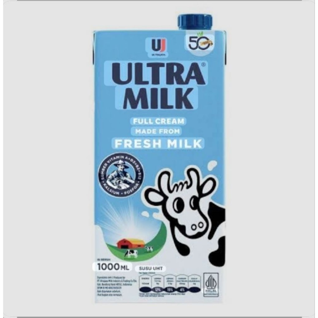 

ULTRA MILK FULL CREAM 1LT