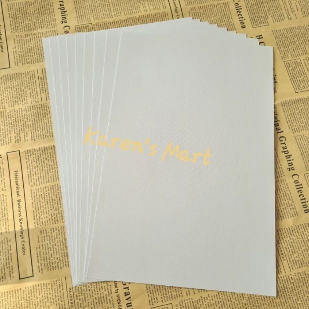 

Kertas linen / kertas ijasah / kertas sertifikat( Uk Folio)