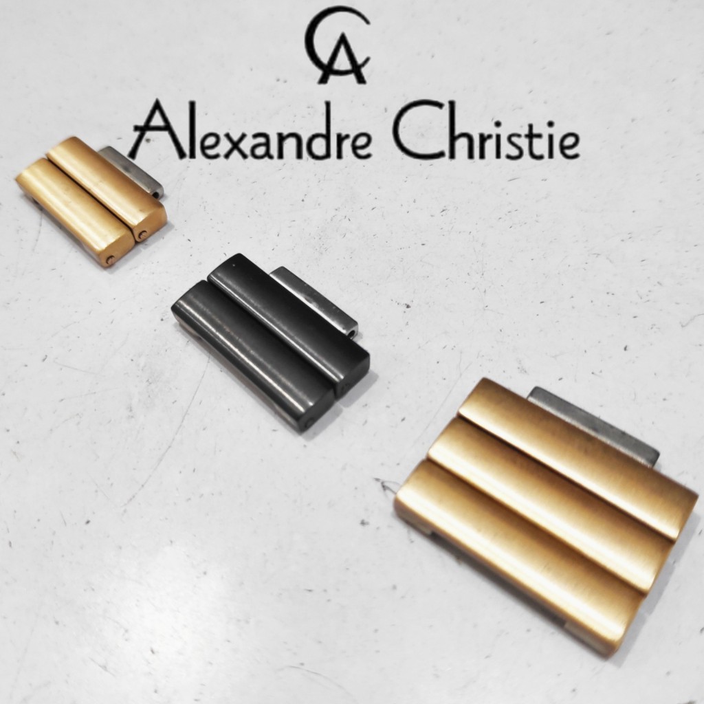 Potongan Rantai Sambungan Rantai Jam Tangan Alexandre Christie AC 3030 BF / Ac3030bf / ac 3030